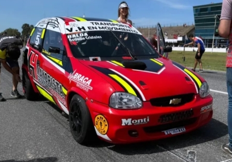 DIEGO BALDASSIN VUELVE A SU EXITOSO CHEVROLET CORSA